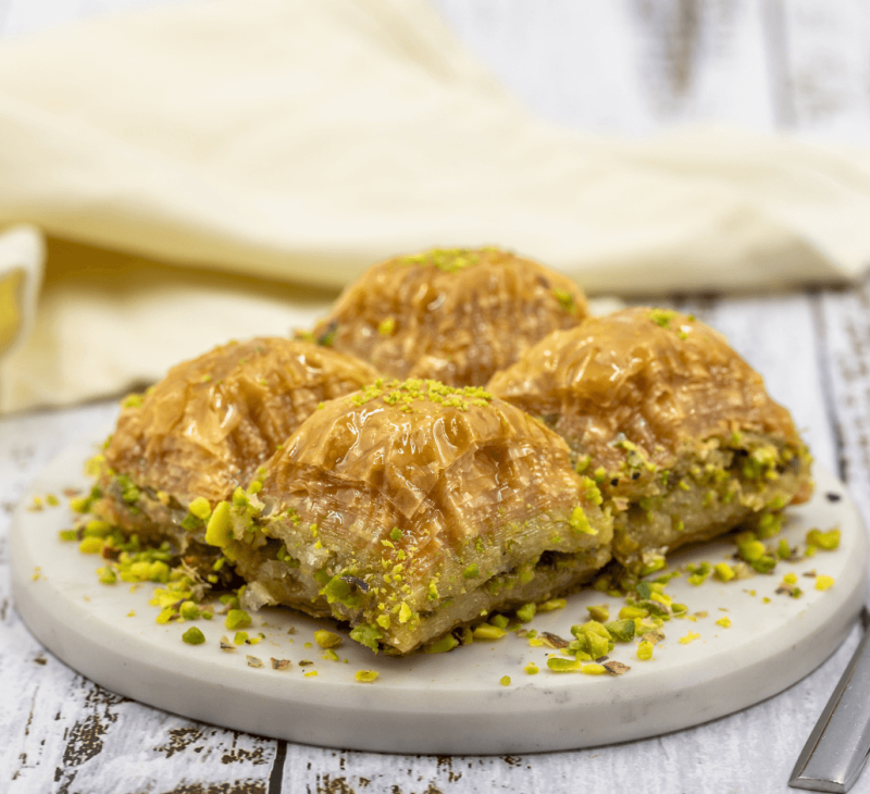 pistachio baklava