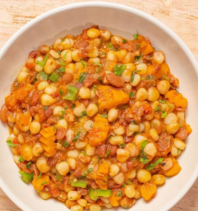 githeri in plate